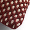 Dutch Decor DENLEY - Sierkussen van katoen Merlot 45x45 cm - rood - Inclusief binnenkussen