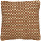 Dutch Decor DENLEY - Sierkussen van katoen Tobacco Brown 45x45 cm - bruin - Inclusief binnenkussen