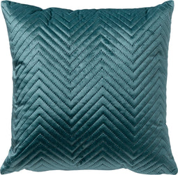 Dutch Decor DUKE - Kussenhoes 40x40 cm - subtiel geometrisch patroon - Sagebrush Green - groen - met rits - zonder binnenkussen