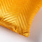 Dutch Decor DUKE - Kussenhoes 40x40 cm - subtiel geometrisch patroon - Golden Glow - geel - met rits - zonder binnenkussen