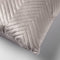 Dutch Decor DUKE - Kussenhoes 40x40 cm - subtiel geometrisch patroon - Pumice Stone - beige - met rits - zonder binnenkussen