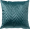 Dutch Decor DUKE - Sierkussen 40x40 cm - voorzien van subtiel geometrisch patroon - Sagebrush Green - groen - Inclusief binnenkussen