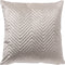 Dutch Decor DUKE - Sierkussen 40x40 cm - voorzien van subtiel geometrisch patroon - Pumice Stone - beige - Inclusief binnenkussen