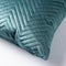 Dutch Decor DUKE - Sierkussen 40x40 cm - voorzien van subtiel geometrisch patroon - Sagebrush Green - groen - Inclusief binnenkussen