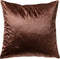 Dutch Decor ELAH - Sierkussen 45x45 cm – subtiele structuur - in effen kleur – Cappuccino - bruin - Inclusief binnenkussen