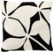 Dutch Decor ELINA - Kussenhoes Raven 45x45 cm - zwart - met rits - zonder binnenkussen