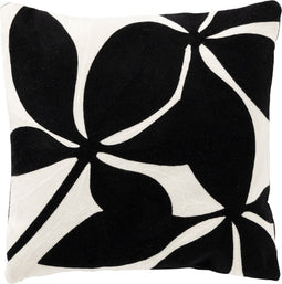 Dutch Decor ELINA - Kussenhoes Snow White 45x45 cm - wit - met rits - zonder binnenkussen