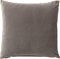 Dutch Decor ELISA - Kussenhoes velvet - 45x45 cm - Muted Clay - roze - met rits - zonder binnenkussen