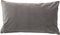 Dutch Decor ELISA - Sierkussen velvet 30x50 cm - Wet Weather - grijs - Inclusief binnenkussen