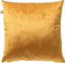 Dutch Decor ELON - Sierkussen 45x45 cm – subtiele structuur - in effen kleur – Chai tea - geel - Inclusief binnenkussen