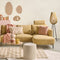 Dutch Decor - EVONY - Plaid 140 x180 cm - deken met zigzag patroon en franjes - Muted Clay - roze