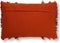 Dutch Decor FARA - Kussenhoes 40x60 cm - 100% katoen - met franjes - Potters Clay - oranje - met rits - zonder binnenkussen