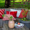 Dutch Decor FARA - Kussenhoes 40x60 cm - 100% katoen - met franjes - Snow White - wit - met rits - zonder binnenkussen