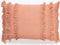 Dutch Decor FARA - Sierkussen 40x60 cm - 100% katoen - met franjes - Pumice Stone - beige - Inclusief binnenkussen