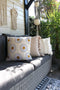 Dutch Decor FARA - Sierkussen 40x60 cm - 100% katoen - met franjes - Snow White - wit - Inclusief binnenkussen