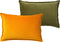 Dutch Decor FAY - Kussenhoes 40x60 cm - velvet met 2 kleuren - Golden Glow + Chive - geel en groen - met rits - zonder binnenkussen