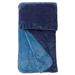 Dutch Decor - FELIEN - Plaid Insignia Blue 150x200 cm - blauw