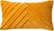 Dutch Decor FEMM – Sierkussen 30x50 cm - velvet - effen kleur - Golden Glow - geel - Inclusief binnenkussen