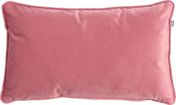 Dutch Decor FINN - Kussenhoes 30x50 cm - velvet - lendekussen - Dusty Rose - roze - met rits - zonder binnenkussen
