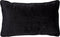 Dutch Decor FINN - Kussenhoes 30x50 cm - velvet - lendekussen - Raven - zwart - met rits - zonder binnenkussen