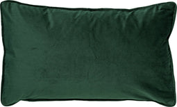 Dutch Decor FINN - Kussenhoes 30x50 cm - velvet - lendekussen - Mountain View - donkergroen - met rits - zonder binnenkussen