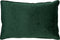 Dutch Decor FINN - Kussenhoes 40x60 cm - velvet - effen kleur - Mountain View - donkergroen - met rits - zonder binnenkussen