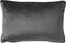 Dutch Decor FINN - Kussenhoes 40x60 cm - velvet - effen kleur - Charcoal Gray - antraciet - met rits - zonder binnenkussen