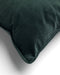 Dutch Decor FINN - Kussenhoes 40x60 cm - velvet - effen kleur - Mountain View - donkergroen - met rits - zonder binnenkussen