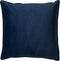 Dutch Decor FINN - Kussenhoes 45x45 cm - velvet - effen kleur - Insignia Blue - donkerblauw - met rits - zonder binnenkussen