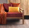 Dutch Decor FINN - Kussenhoes 45x45 cm - velvet - effen kleur - Potters Clay - oranje - met rits - zonder binnenkussen