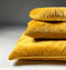 Dutch Decor FINN - Kussenhoes 60x60 cm - velvet - effen kleur - Golden Glow - geel - met rits - zonder binnenkussen