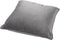 Dutch Decor FINN - Kussenhoes 60x60 cm - velvet - effen kleur - Micro Chip - lichtgrijs - met rits - zonder binnenkussen