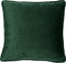 Dutch Decor FINN - Kussenhoes 60x60 cm - velvet - effen kleur - Mountain View - donkergroen - met rits - zonder binnenkussen