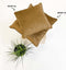 Dutch Decor FINN - Kussenhoes 60x60 cm - velvet - effen kleur - Tobacco Brown - bruin - met rits - zonder binnenkussen