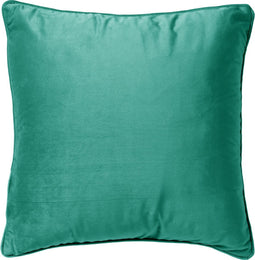 Dutch Decor FINN - Kussenhoes 60x60 cm - velvet - effen kleur - Spearmint - groen - met rits - zonder binnenkussen