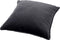 Dutch Decor FINN - Kussenhoes 60x60 cm - velvet - effen kleur - Charcoal Gray - antraciet - met rits - zonder binnenkussen