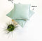 Dutch Decor FINN - Kussenhoes 60x60 cm - velvet - effen kleur - Jadeite - lichtgroen - met rits - zonder binnenkussen