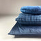 Dutch Decor FINN - Kussenhoes 60x60 cm - velvet - effen kleur - Insignia Blue - donkerblauw - met rits - zonder binnenkussen