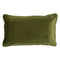 Dutch Decor - FINN - Kussenhoes velvet 30x50 cm - Chive - groen
