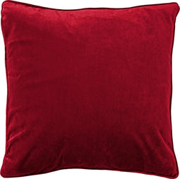 Dutch Decor FINN - Kussenhoes velvet 45x45 cm - Chili Pepper - rood - met rits
