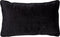 Dutch Decor FINN - Sierkussen 30x50 cm - velvet - lendekussen - Raven - zwart - Inclusief binnenkussen