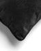 Dutch Decor FINN - Sierkussen 30x50 cm - velvet - lendekussen - Raven - zwart - Inclusief binnenkussen