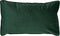 Dutch Decor FINN - Sierkussen 30x50 cm - velvet - lendekussen - Mountain View - donkergroen - Inclusief binnenkussen