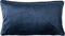 Dutch Decor FINN - Sierkussen 30x50 cm - velvet - lendekussen - Insignia Blue - donkerblauw - Inclusief binnenkussen