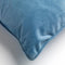 Dutch Decor FINN - Sierkussen 30x50 cm - velvet - lendekussen - Provincial Blue - lichtblauw - Inclusief binnenkussen