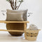 Dutch Decor FINN - Sierkussen 40x60 cm - velvet - Pumice Stone - beige - Inclusief binnenkussen