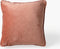 Dutch Decor FINN - Sierkussen 45x45 cm - velvet - effen kleur - Muted Clay - roze - Inclusief binnenkussen