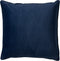Dutch Decor FINN - Sierkussen 45x45 cm - velvet - effen kleur - Insignia Blue - donkerblauw - Inclusief binnenkussen