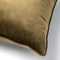Dutch Decor FINN - Sierkussen 45x45 cm - velvet - effen kleur - Military Olive - groen - Inclusief binnenkussen