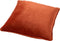 Dutch Decor FINN - Sierkussen 45x45 cm - velvet - effen kleur - Potters Clay - oranje - Inclusief binnenkussen